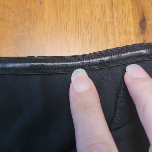 Open Edit Black Off the Shoulder Bodycon Mini Dress Small Stretch LBD Cocktail - Picture 7 of 10